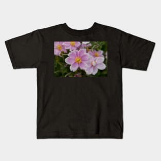 Beautiful Pink Clematis Kids T-Shirt